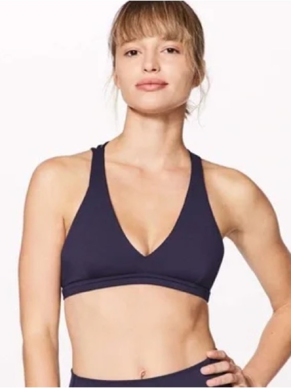 Lululemon Raise The Barre Sports Bra Aaron Grape